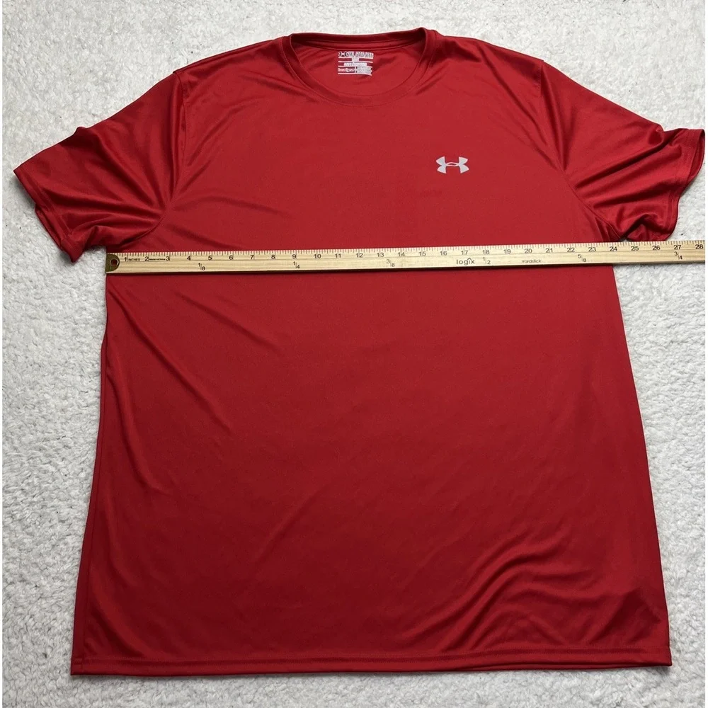 Under‎ Armor Red Sports T Shirt Size 2XL